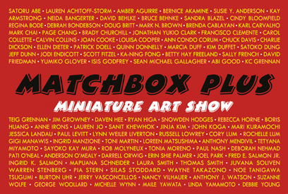 Matchbox Plus IX Miniature Art Show 2013