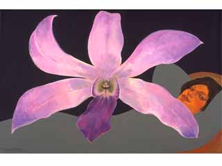 Orchid by Pegge Hopper