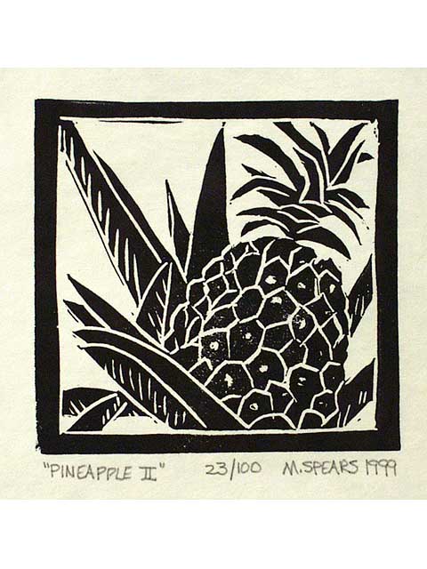 Pineapple II by Mary Spears