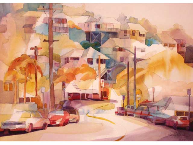 After the Rain on Dole Street by Roger Whitlock