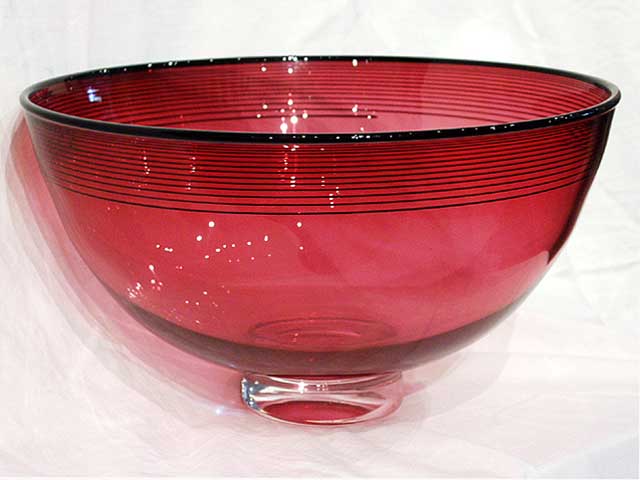 Red Bowl by Rick Mills