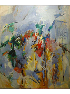 Palm Trees  by John Young (1909-1997)