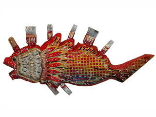 Paintbrush Fish by Bernard  Moriaz