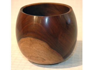 Untitled Milo Wood Bowl by Francisco Clemente