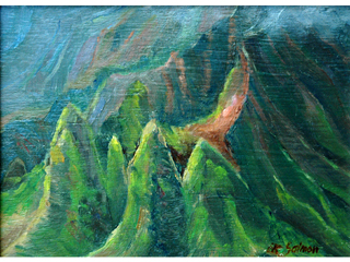 Maui Cliffs by Ingrid Salmon