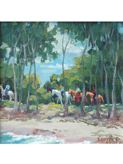 Beachside Trail - Turtle Bay by Louisa S. Cooper