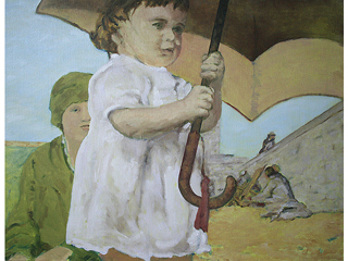 Joan's Parasol by Nancy Vilhauer