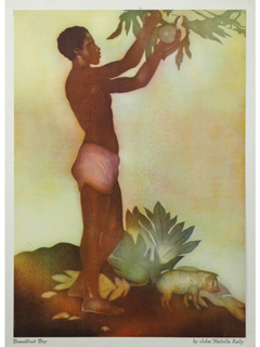Breadfruit Boy by John Kelly (1876-1962)