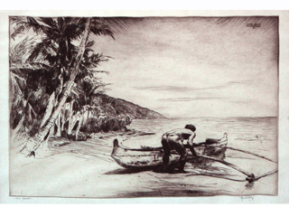 Old Hawaii   by John  Kelly (1876-1962)