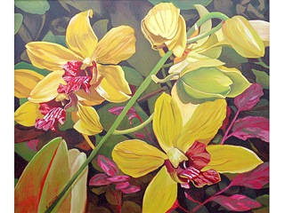 Hanapepe Orchids by Robin McCoy