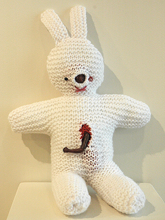 Knitted Rabbit I by May Izumi