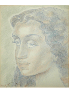 Untitled Portrait by Madge  Tennent (1889-1972)