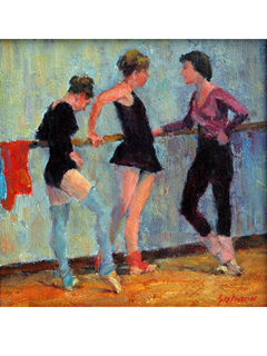 Ballerinas by Fred  Salmon