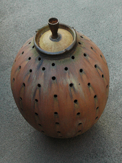 Tall Jar with Holes by Daven Hee (View 2)