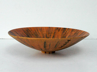 Translucent Bowl with Stitching by Ron Kent