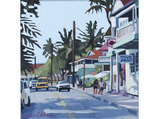 Lahaina Town by Brenda Cablayan