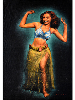 Dancing Woman by Edgar  Leeteg (1904-1953)