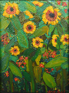 Sunflowers by Anthony  Mendivil