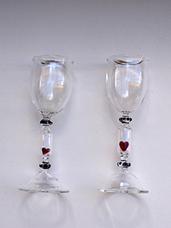 Love Handles Goblets by Jessica Landau