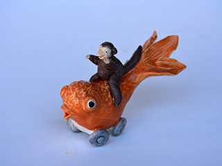 Lucky Goldfish Ride  by Rochelle Lum