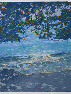 Kahana Bay Night by Russell Lowrey Giclees