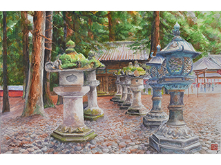 Nikko Lanterns by Brian Aburano
