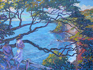 Wailua Cove by Arthur Johnsen (1952-2015)