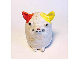 Yellow/Orange Cat by May Izumi