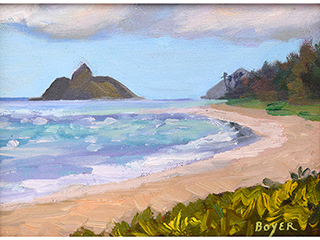 Kailua Ocean Study by Lynne Boyer
