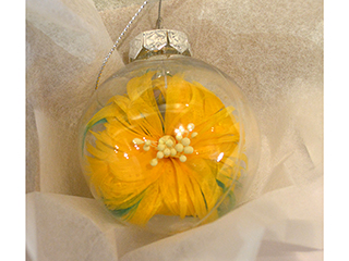 Wish Ornament Yellow by Boris Huang