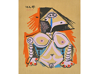 Imaginary Portrait 23.2.69 by Pablo Picasso (1881-1973)