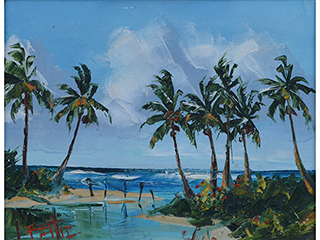 Seven Palms by Beverly Fettig