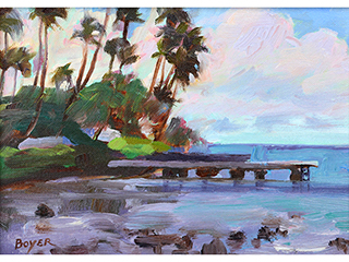 Wailupe Morning Study by Lynne Boyer