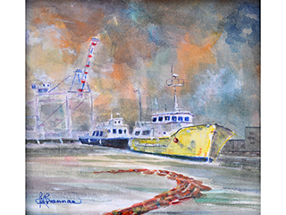 Pier 38 by Edward Brennan