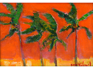 Four Palms by Anthony  Mendivil