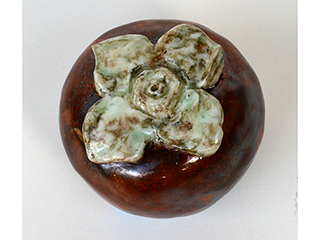 Persimmon Rattle 1 by Jolyn Okimoto