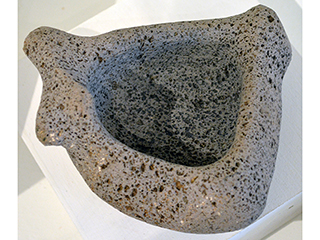 Stone Bowl by Jerry Vasconcellos