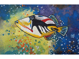 Hawaiian Fish 1 by Jimmy Tablante