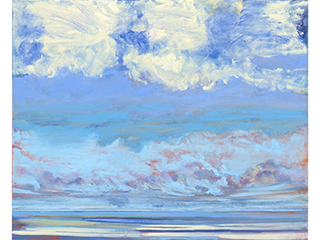 Sea and Sky Abstraction by Noreen Naughton