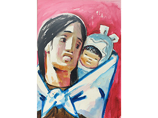 Mother and Child by Jean Charlot (1898-1979)