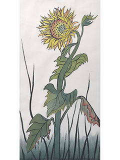 Sunflower by Naty Hopewell