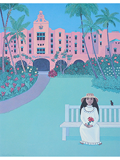 Pink Palace 521/750 by Rosalie Prussing (1924-2011)