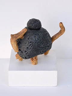 Lava Rock Teapot by Johannette Rowley (View 2)