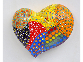 Big Dotted Heart by , Minette