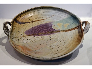 Platter with Handles by Charles Higa (1933-2012)