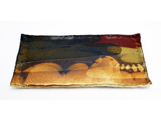 Untitled Rectangular Platter #1108 by Charles Higa (1933-2012)