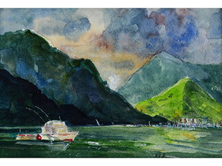 Kaneohe Bay by Edward Brennan