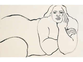 Woman in Repose by Yvonne Cheng