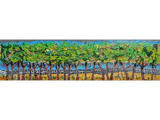 Trees with Palms by Anthony  Mendivil