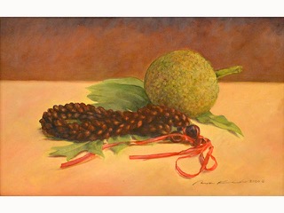 Ulu and Seed Lei by Mark  Kadota